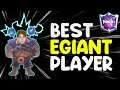 Clash Royale - Best Electro Giant Player Feat. Famouskid