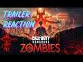 COD ZOMBIES VANGUARD REVEAL - LIVE TRAILER REACTION - NEW TREYARCH ZOMBIES