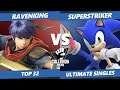 Collision Online Ultimate Top 32 - SuperStriker (Sonic) Vs. UGS | Ravenking (Ike) SSBU Singles