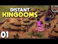 Construção e Logística num mundo de Fantasia! - Distant Kingdoms | Gameplay 4k PT-BR