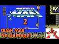 How to Beat Crash Man's Stage Without Taking Any Damage / Mega Man 2 1989 NES