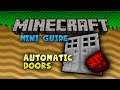Minecraft Guide - Automatic Doors [PS4, Xbox, PC]
