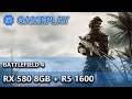 RX 580 8GB + Ryzen 5 1600 (AF) - Battlefield 4 em 1080p (ultra vs baixo)