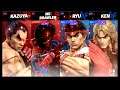 Super Smash Bros Ultimate Amiibo Fights – Kazuya & Co #6 Kazuya & Heihachi vs Ryu & Ken