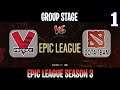 VPP vs Dota Team (Ramzes666) Game 1 | Bo3 | Group Stage Epic League Season 3 Europe/CIS 2021