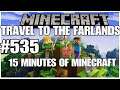 #535 Travel to the farlands, 15 minutes of Minecraft, Playstation 5, gameplay, playthrough