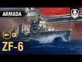 Armada. Destroyer ZF-6. World of Warships guide