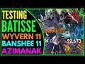 Batisse PVE Test (Wyvern 11, Banshee 11, Azimanak 11) Epic Seven Gameplay Epic 7 E7 [W11 B11 A11]