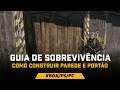 DAYZ XBOX | COMO CONSTRUIR PAREDE E PORTÃO DE MADEIRA #04