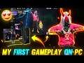 Dhanu Dino was 1st PC Game Play // Free Fire 🔥