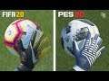 FIFA 20 vs PES 20 ⁞ Graphics Comparison