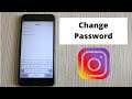 How to Change Password on Instagram