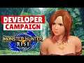 Monster Hunter Rise DEVELOPER CAMPAIGN GAMEPLAY TRAILER Monster Hunter Rise Sunbreak モンハンライズ 開発背景