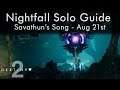 Solo Nightfall - Savathuns Song - Prestige - Solor Singe - HeavyWeight
