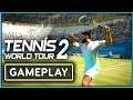 Tennis World Tour 2 - GamePlay / 9 Min  GamePlay ON PC / Match 2