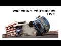 Wrecking YouTubers on Wreckfest - Live