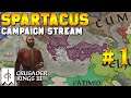 [1] The Rise Spartacus (Byzantine) - Crusader Kings 3 Campaign | Historical Lets Play