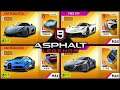 Asphalt 9 Legends - Multiplayer 4 FASTEST CARS - Fully Upgraded!