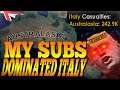 HOW MY SUBMARINES DID THIS TO ITALY! WHY SUBMARINES AND MARINES ARE BROKEN! - HOI4 Multiplayer