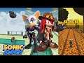 Sonic Dash (iOS) - Treasure Hunter Knuckles vs. Elite Agent Rouge