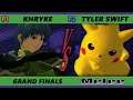 S@X 409 GRAND FINALS - Tyler Swift (Pikachu) Vs. Khryke [L] (Marth) Smash Melee - SSBM