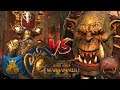 TRUE KING & TRUE WARBOSS | Dwarfs vs Greenskins - Total War Warhammer 2