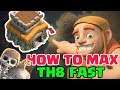 UPGRADE PRIORITY AT TOWN HALL 8 IN CLASH OF CLANS