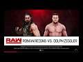 WWE 2K19 Roman Reigns VS Dolph Ziggler 1 VS 1 Match