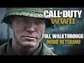 CALL OF DUTY: WW2 -  Playthrough Completo en Español - Máxima dificultad Veterano Gameplay PC 60fps