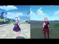 Kazuha VS Ayaka (Gameplay and Skills Comparison) Genshin Impact