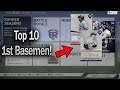 Top 10 1st Basemen In MLB The Show 19 Diamond Dynasty!