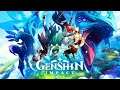 Genshin Impact completing daily events and stuff