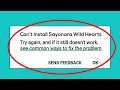 How To Fix Can't Install Sayonara Wild Hearts App Error On Google Play Store Android & Ios