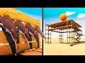 HUNTING SEEKERS IN THE SKY FORT! - Desert Skies Gameplay (Raft Clone)