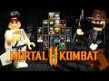 LEGO Stop Motion Mortal Kombat 11 Liu Kang vs  Erron Black