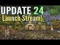LOTRO Stream: Update 24 Launch! - 64-bit Client Gameplay, Virtue Revamp - Vales of Anduin Part 1