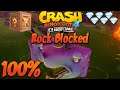 Crash Bandicoot 4 - Rock Blocked 100% WALKTHROUGH! ALL CRATES, Hidden Gem Location (All Gems!)