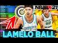 I made LaMelo Ball EXACT build on NBA 2K21!