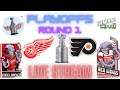 NHL21 Be a Pro Stanley Cup Playoffs Detroit Red Wings vs Philadelphia Flyers
