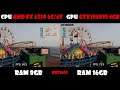 GTA V RAM 8GB VS RAM 16GB AMD FX6350 GTX1050Ti 4GB