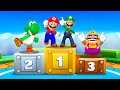 Mario Party: Star Rush Minigames - Mario Vs Luigi Vs Yoshi Vs Wario | Master CPU
