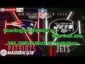 New England Patriots vs. New York Jets | NFL 2018-19 Week 12 | Predictions Madden NFL 19