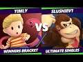 S@X 418 Winners Bracket - Yimly (Lucas) Vs. SlushieV1 (Donkey Kong) Smash Ultimate - SSBU