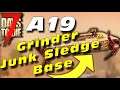 7 Days To Die A19 - The Junk Sledge Grinder Upgrade Horde Base - (Alpha 19 Experimental) - A19 7D2D