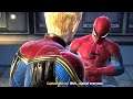 Captain Marvel Saves Spider Man Marvel future Revolution - New Marvel game 2021
