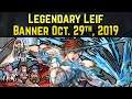 Legendary Leif Review (Meisterbogen Brave Bow + Njorun's Zeal) | Legendary Banner Oct.29, 2019