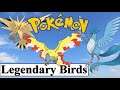 Pokémon: Legendy - Legendary Birds (Articuno, Zapdos, Moltres)