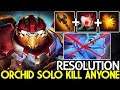 RESOLUTION [Clockwerk] New Crazy Build Orchid Solo Kill Anyone 7.23 Dota 2