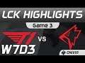 T1 vs GRF Highlights Game 3 LCK Spring 2020 W7D3 T1 vs Griffin LCK Highlights 2020 by Onivia