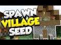 VILLAGE AT SPAWN SEED! (Minecraft Village Seed)